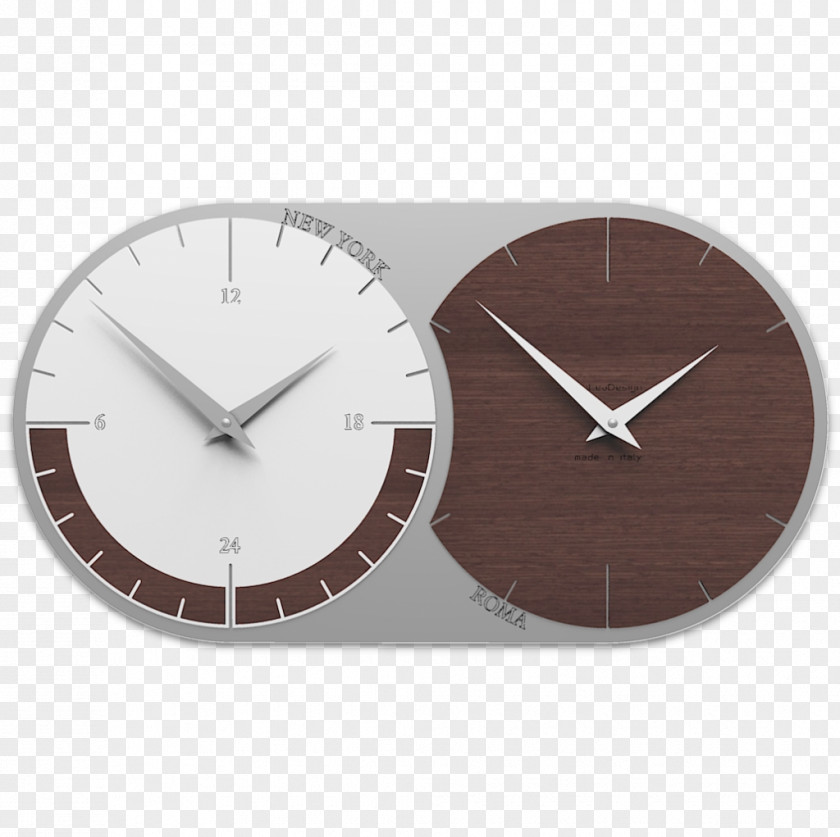 Clock World Time Zone Parede Glass PNG