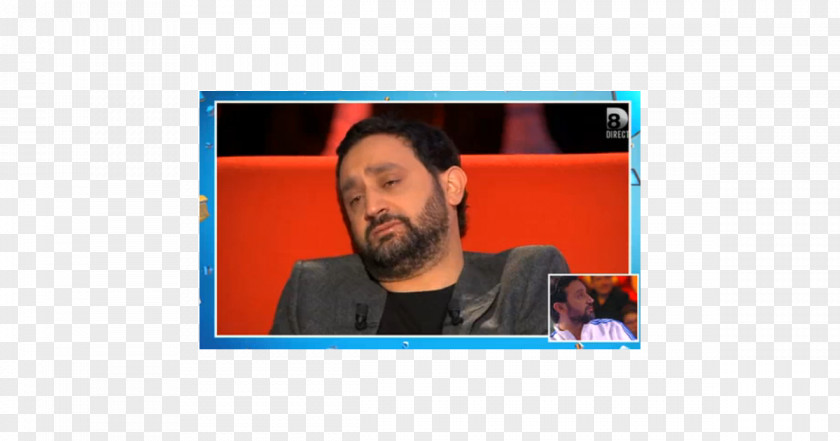 Cyril Hanouna Display Device Multimedia Facial Hair Video PNG