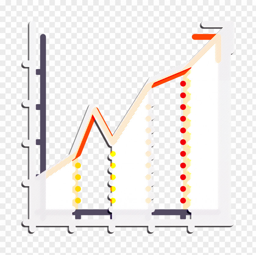 Stairs Triangle Diagram Icon Growth Color Startups And New Business PNG