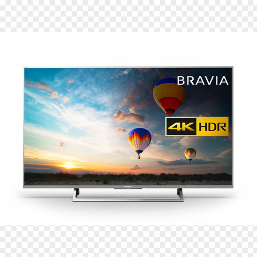 Tv Smart Sony BRAVIA XE70 4K Resolution Ultra-high-definition Television PNG