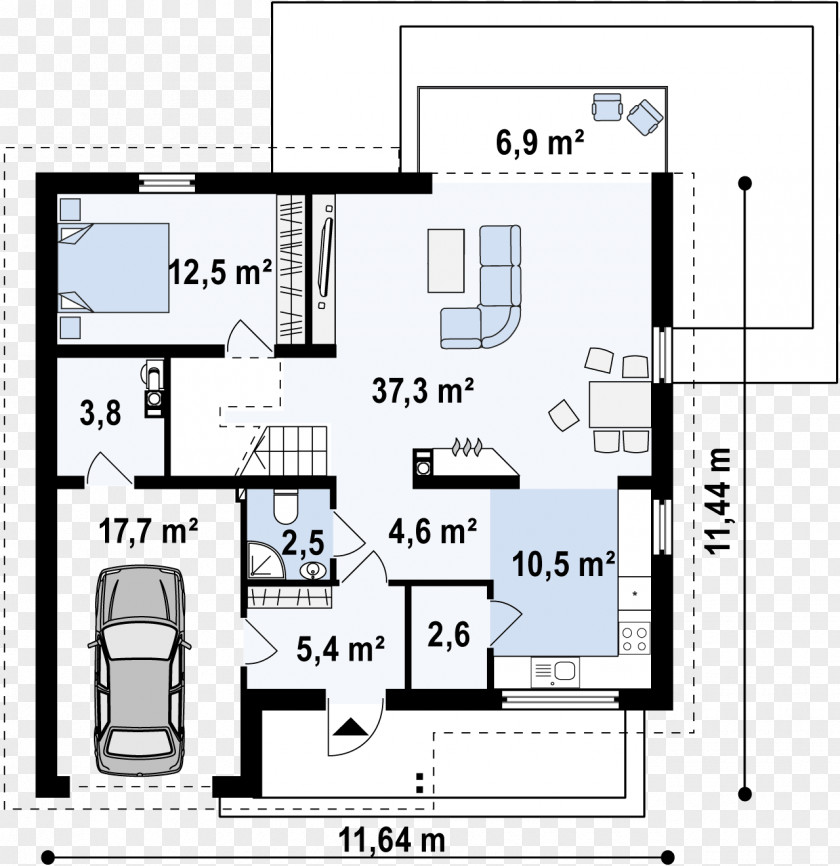 Attic Floor Plan Project Mansard Roof Montažne Kuće Simont Novi Sad Storey PNG