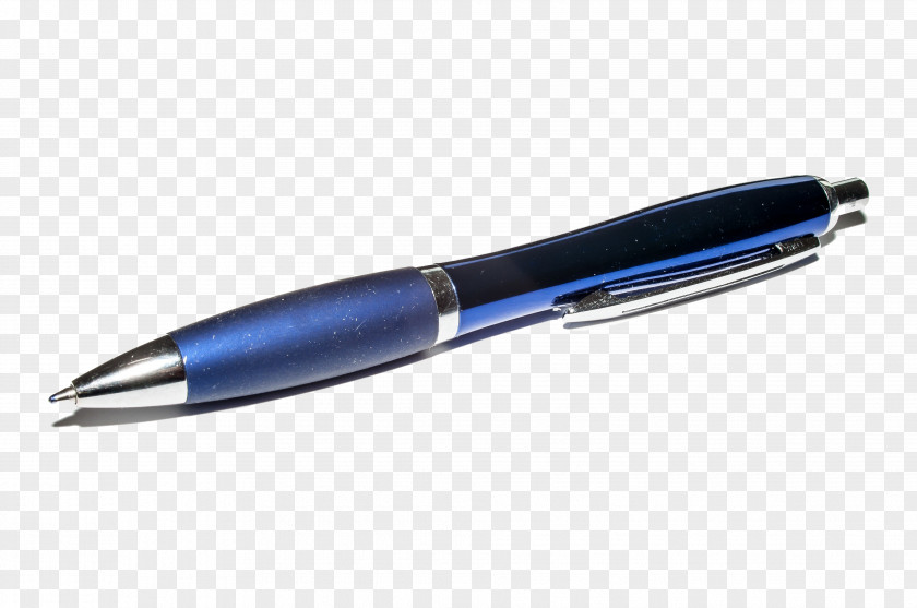 Blue Oil Pen Ballpoint Stationery Schulsachen Everyday Life PNG