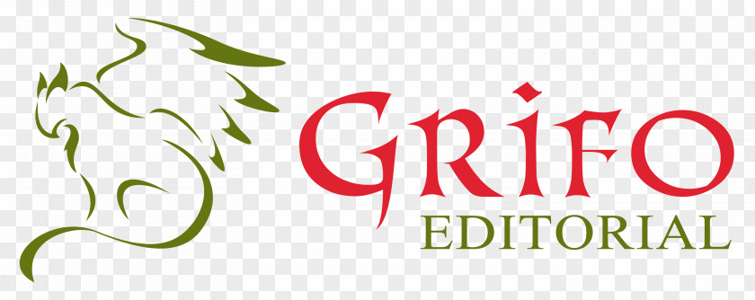 Grifo Logo Green Editura Leda Brand Font PNG