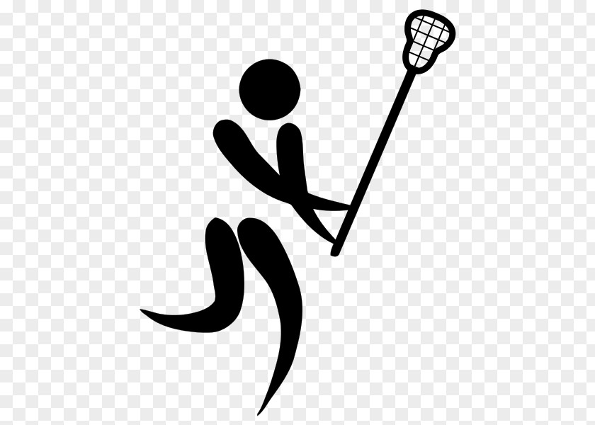 Lacrosse Summer Olympic Games Pictogram Clip Art PNG