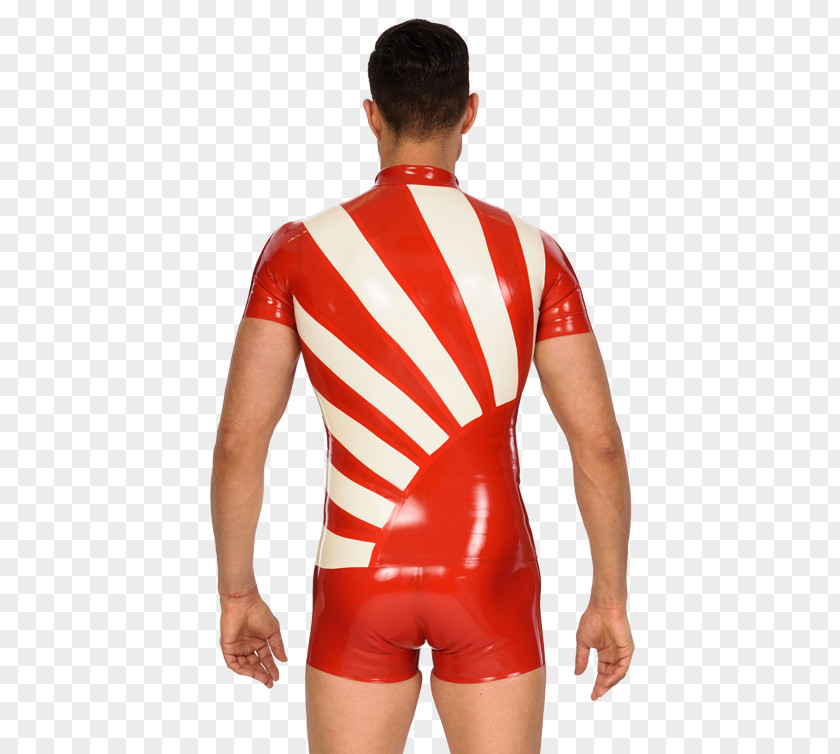 T-shirt Wrestling Singlets Bodysuits & Unitards Shoulder Latex Clothing PNG clothing, rising sun clipart PNG
