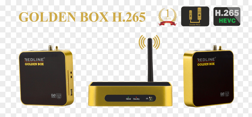 Golden Box Satellite Television IPTV High-definition Radio Receiver PNG