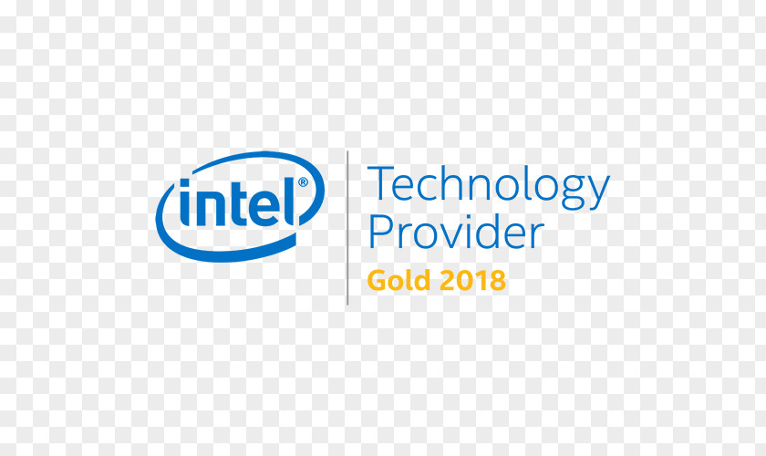Intel Partner Inc Organization Gold Logo PNG
