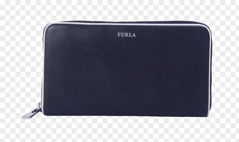 Ms. Fulla Leather Large Zip Wallet Cognac Black Bag PNG