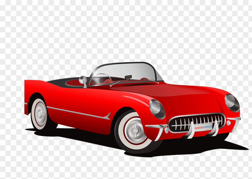 Muscle Car Sedan Classic Background PNG