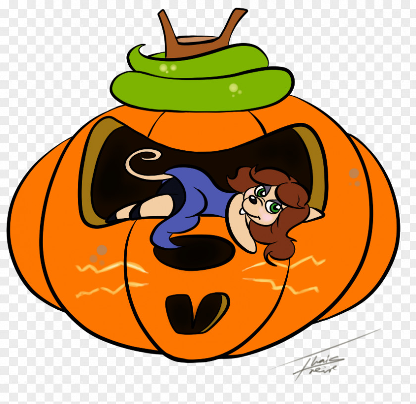 Pumpking Jack-o'-lantern Cartoon Headgear Clip Art PNG