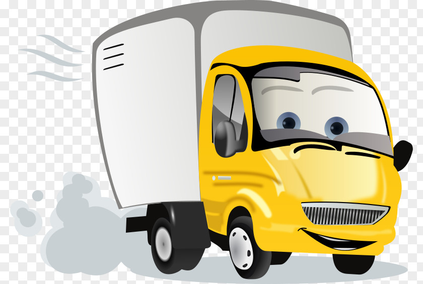 Truck Cartoon Pickup Clip Art PNG