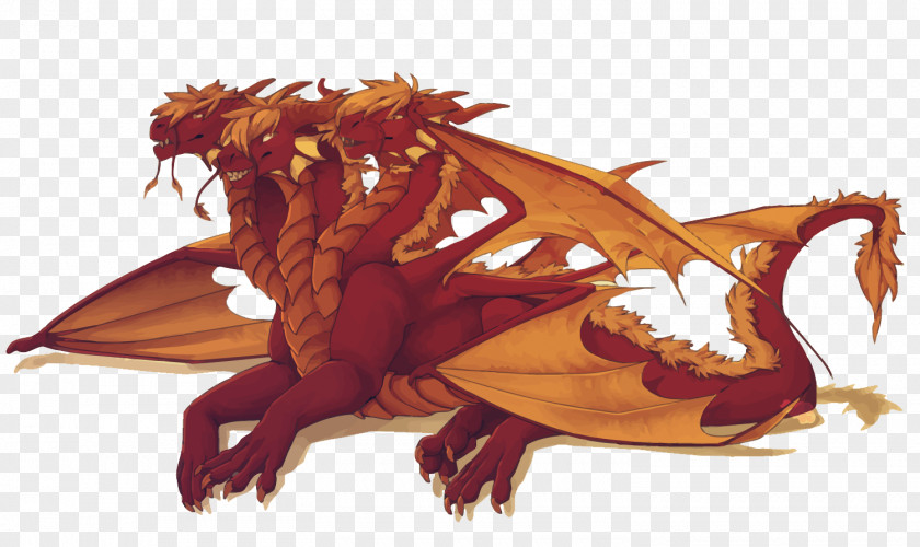 Vector Three Dragon PNG