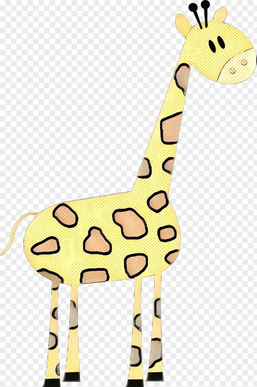 Wildlife Cartoon Giraffe PNG