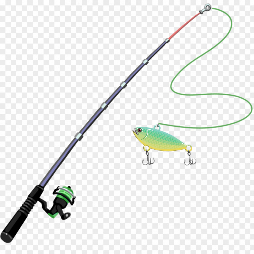 Collecting Fishing Tackle Rods Recycling Baits & Lures Municipal Solid Waste PNG