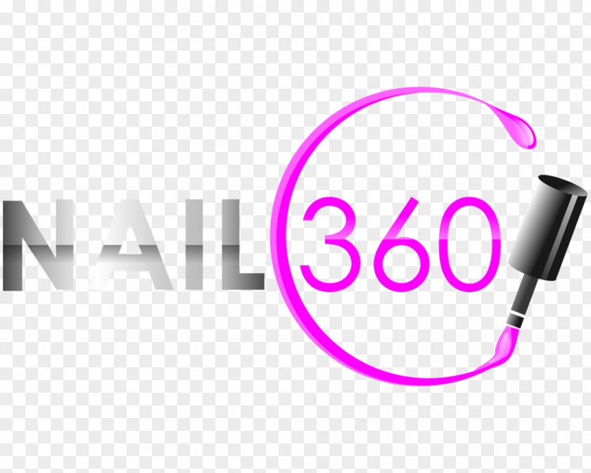 Nail Salon 360 Beauty Parlour Logo Brand PNG