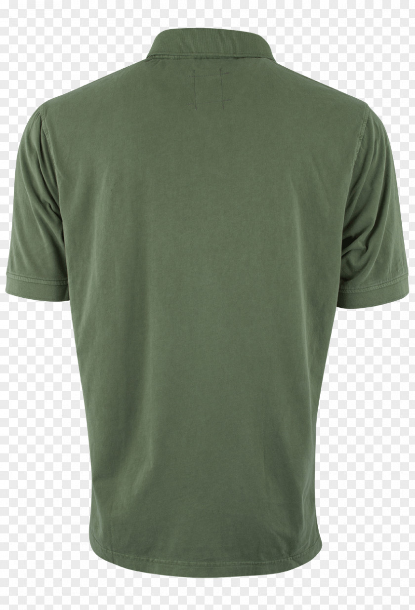Polo Shirt Back Tennis Green Sleeve Neck PNG
