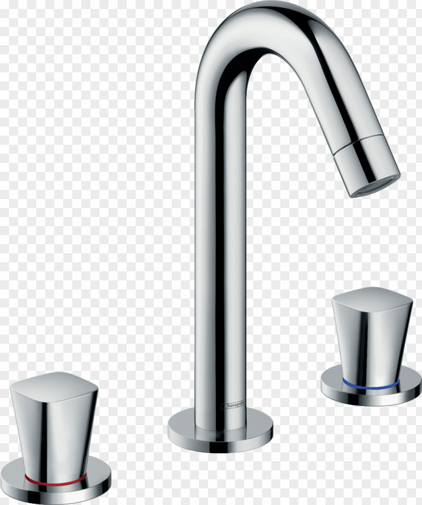 Sink Hansgrohe Tap Valve Bathroom PNG