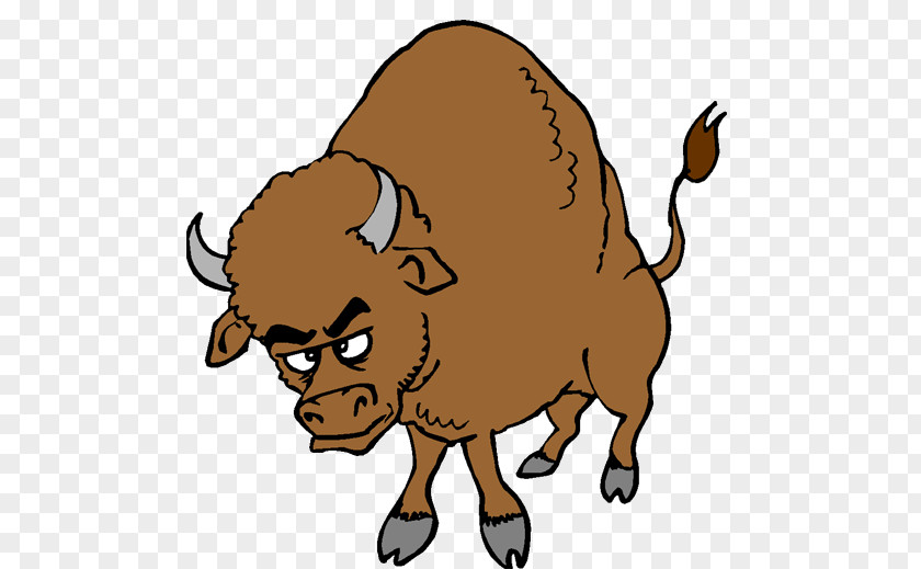 Bison Cattle Water Buffalo Clip Art PNG