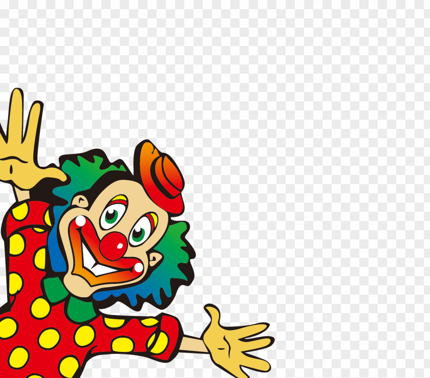 Cartoon Clown April Fools Day 1 Festival Joke PNG