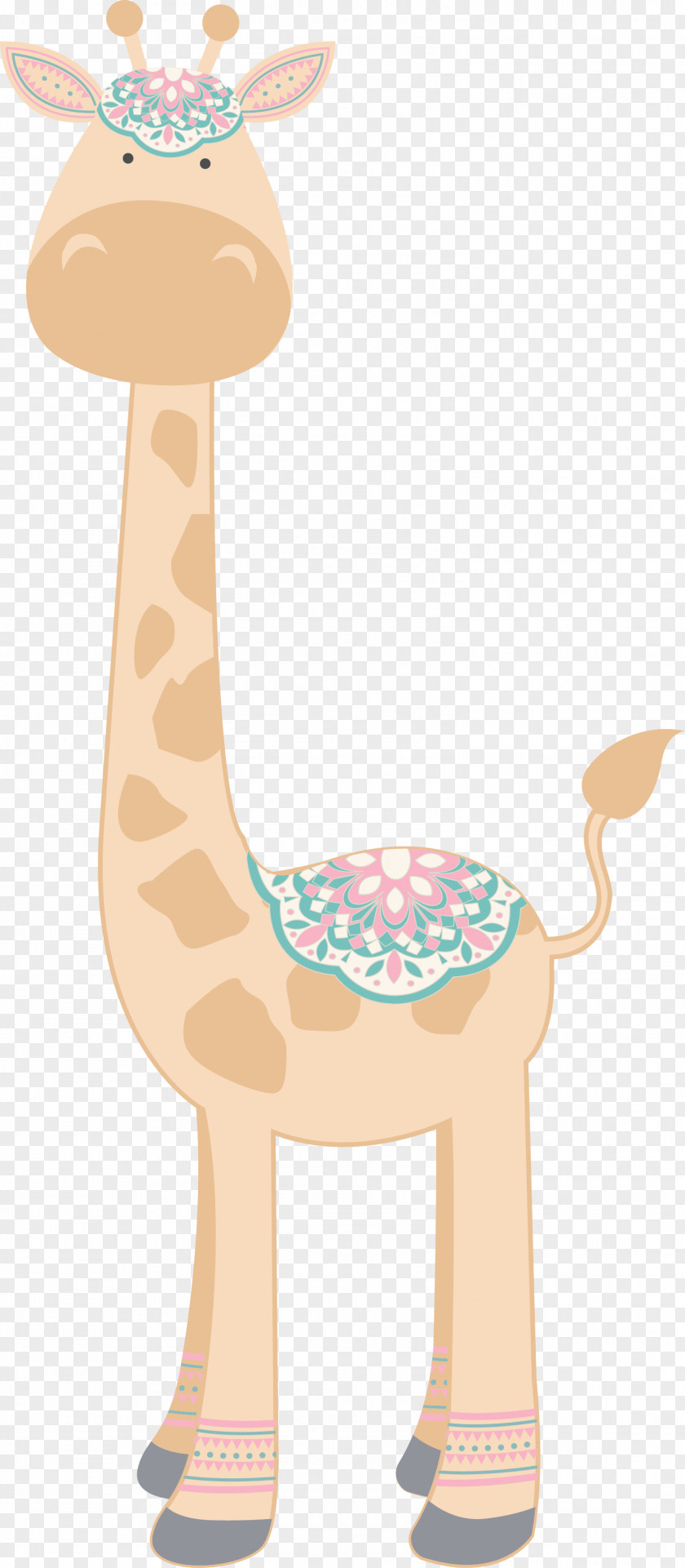 Cute Giraffe Clip Art PNG