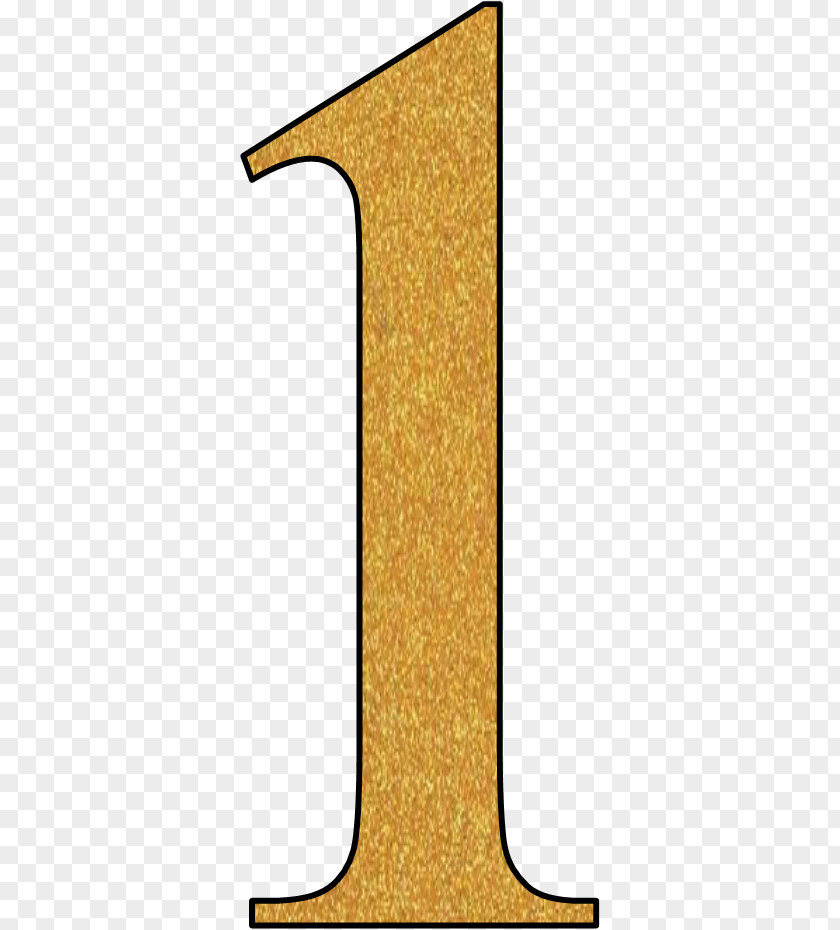 Gold Number Clip Art PNG