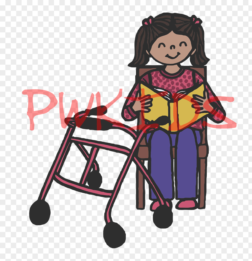 Inclusive Cliparts Cerebral Palsy Disability Child Clip Art PNG