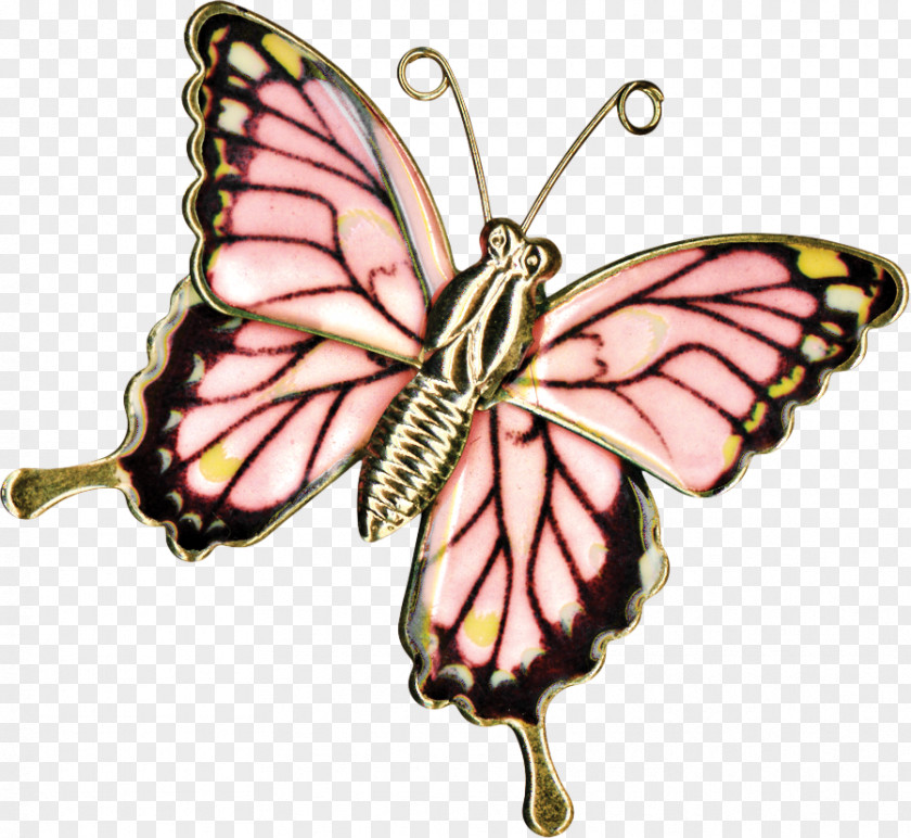 Monarch Butterfly Digital Scrapbooking Imitation Gemstones & Rhinestones PNG