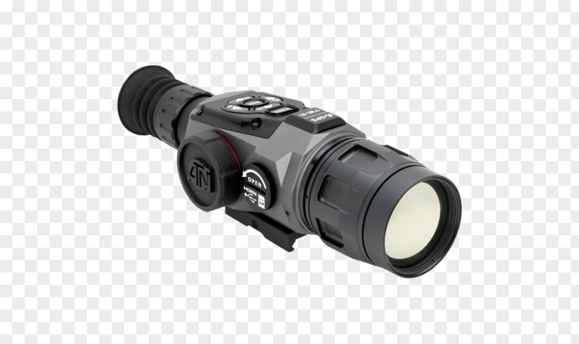 Thermal Weapon Sight Telescopic American Technologies Network Corporation Optics High-definition Television PNG