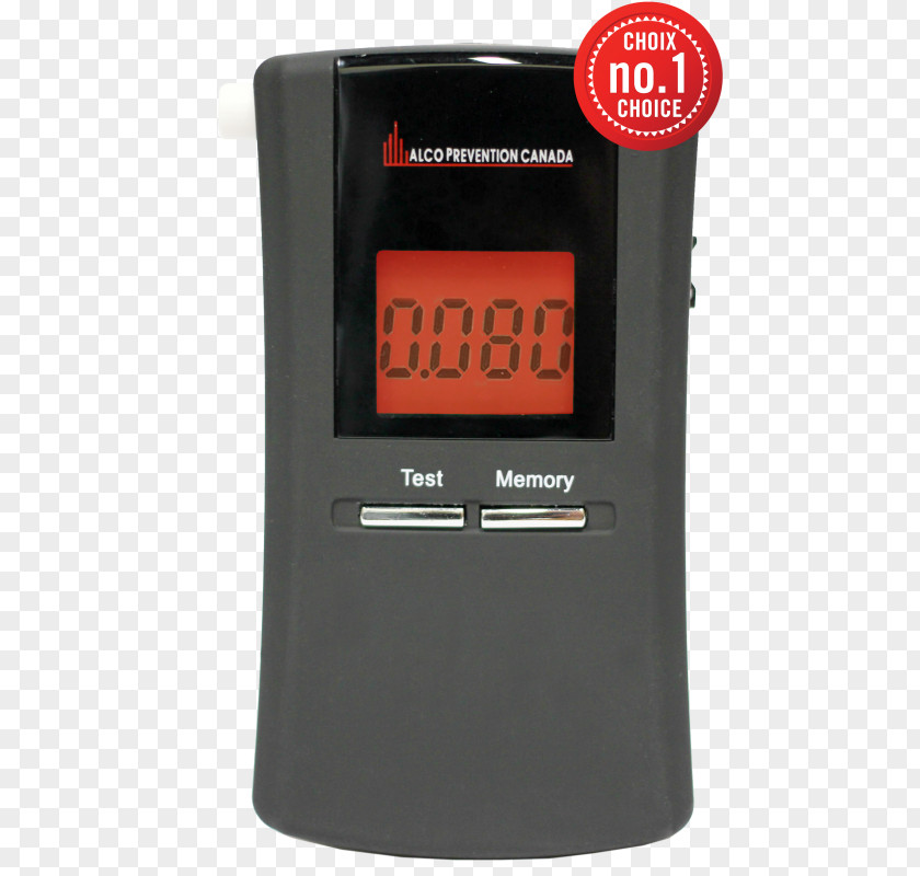 Electronics Breathalyzer Blood Alcohol Content Alcoholic Drink PNG