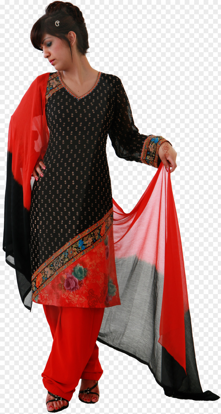 Hand-painted Arab Woman Clothing Child PNG