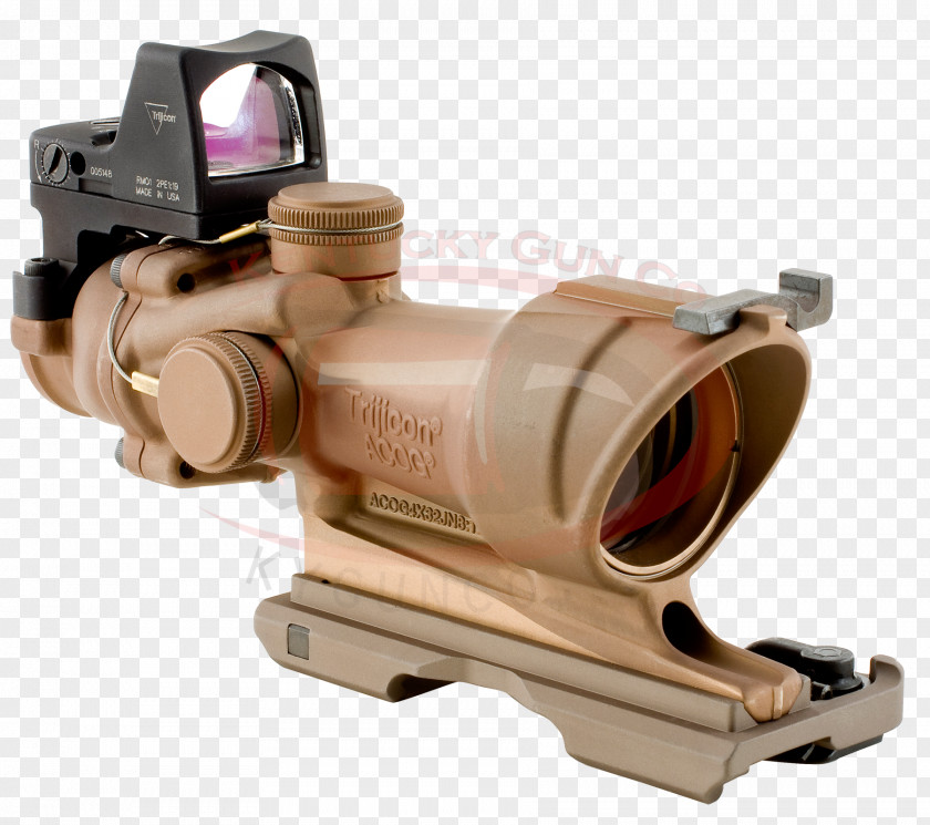 Advanced Combat Optical Gunsight Trijicon Reflector Sight Telescopic Reticle PNG