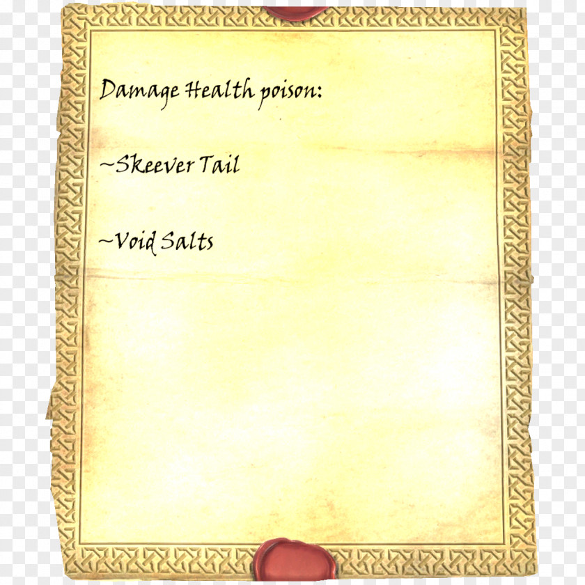 Potions Paper Picture Frames Rectangle Font PNG