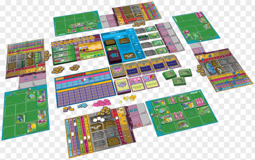 Board Game Machi Koro Kickstarter Focus PNG