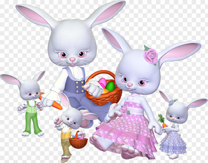 Easter Bunny Holiday Christmas Clip Art PNG