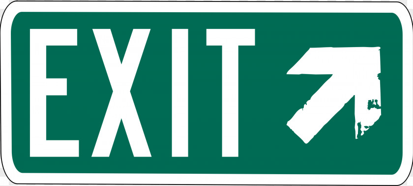 Exit Sign UL Electricity Emergency Tritium Radioluminescence PNG