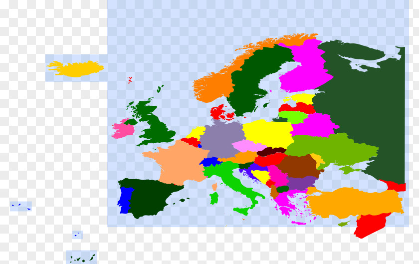 France European Union Map Clip Art PNG