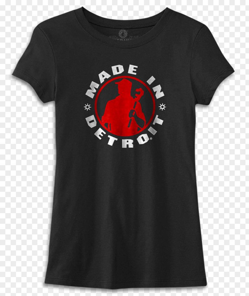 T-shirt Printed Detroit Hoodie PNG