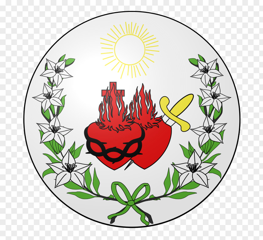 Embleme Joigny Society Of The Sacred Heart May 25 Nun PNG