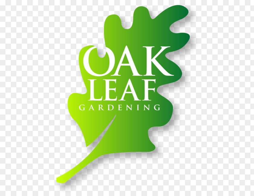 Leaf Logo Oak Gardening PNG