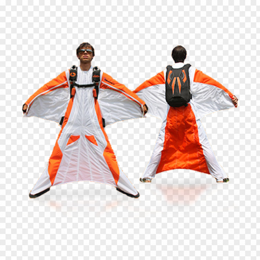 Parachute Flight Wingsuit Flying BASE Jumping Parachuting PNG