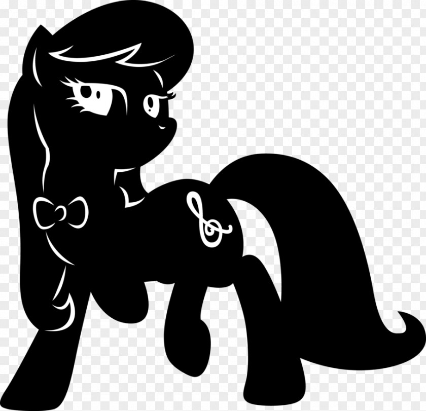 Silhouette Pony Rarity Rainbow Dash PNG