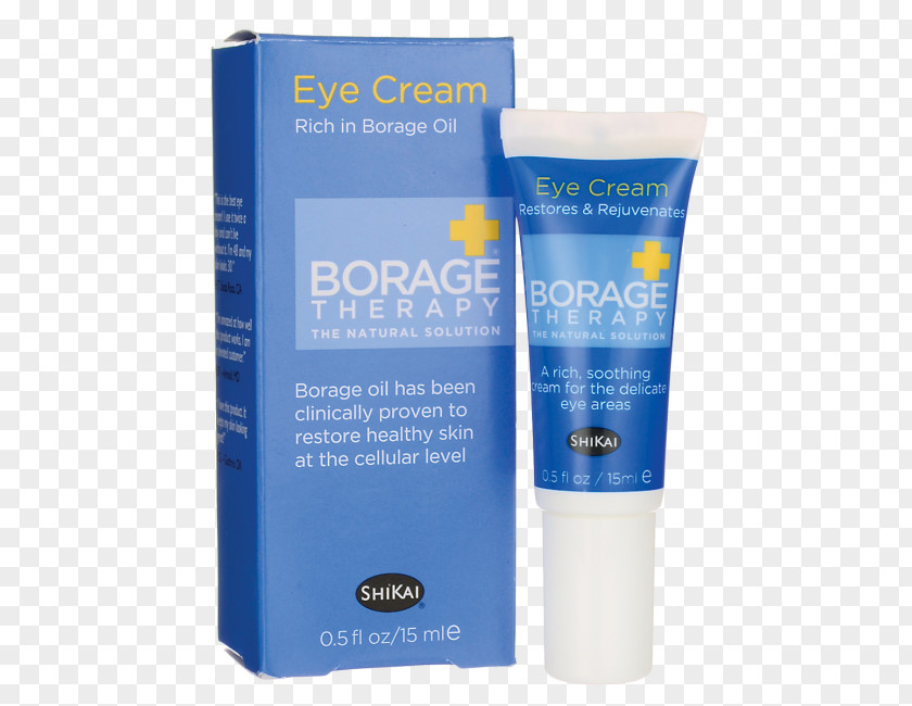 Borage Cream ShiKai Therapy Dry Skin Lotion Sunscreen Exfoliation PNG