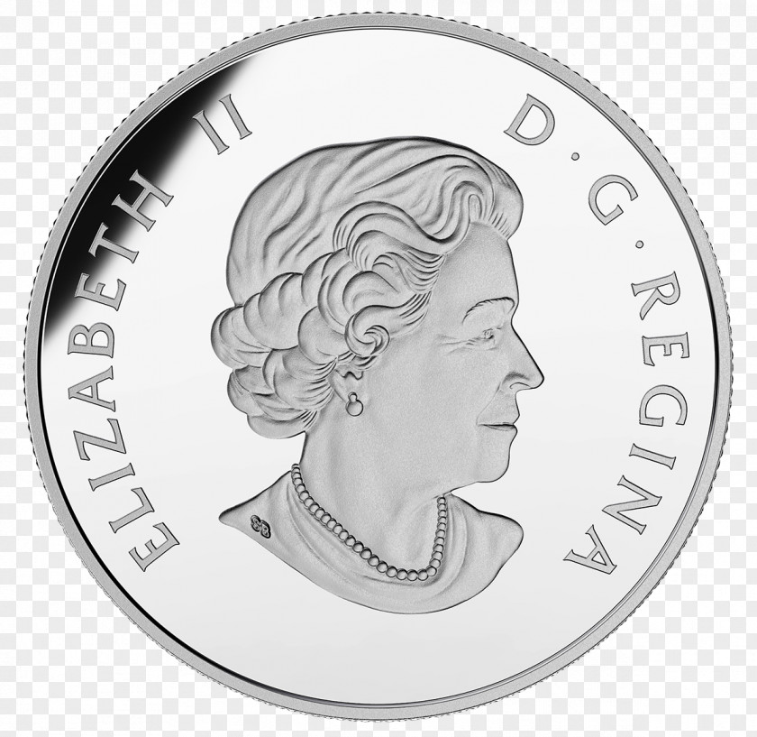 Canada Coin Royal Canadian Mint Silver Gold PNG