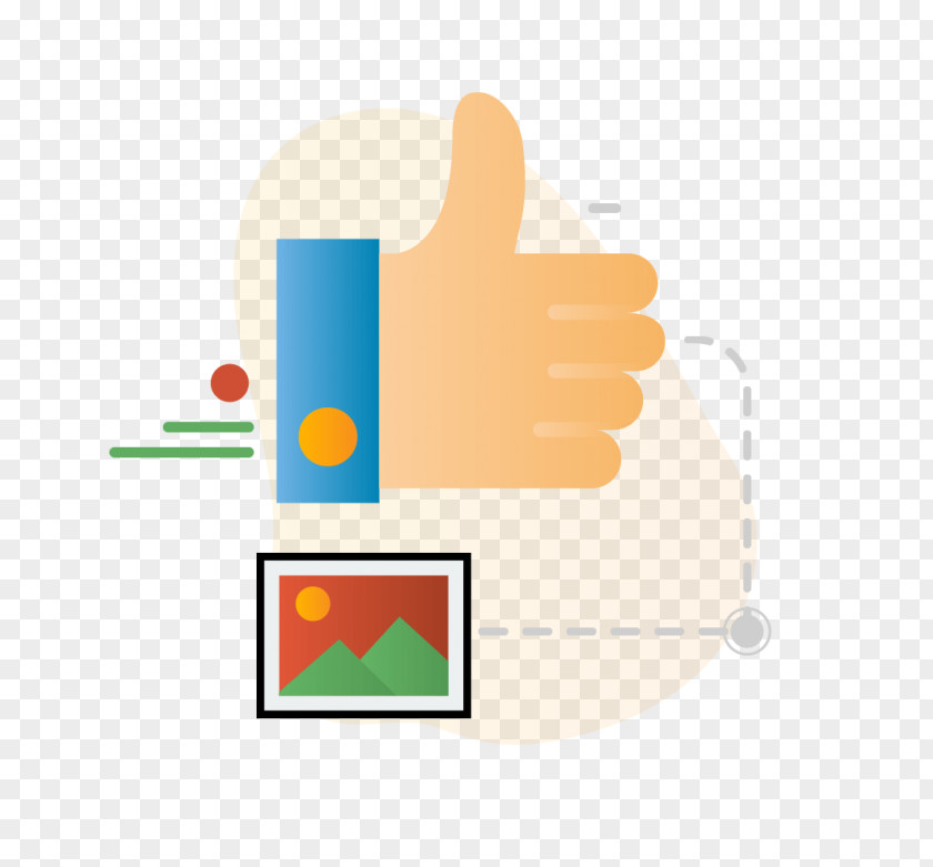 Hand Finger Gesture Logo Icon PNG