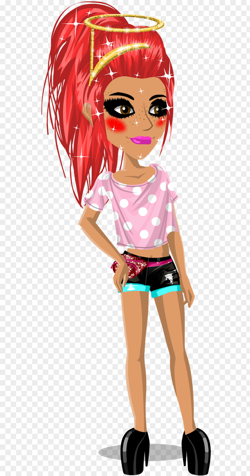 MovieStarPlanet Female Web Browser PNG