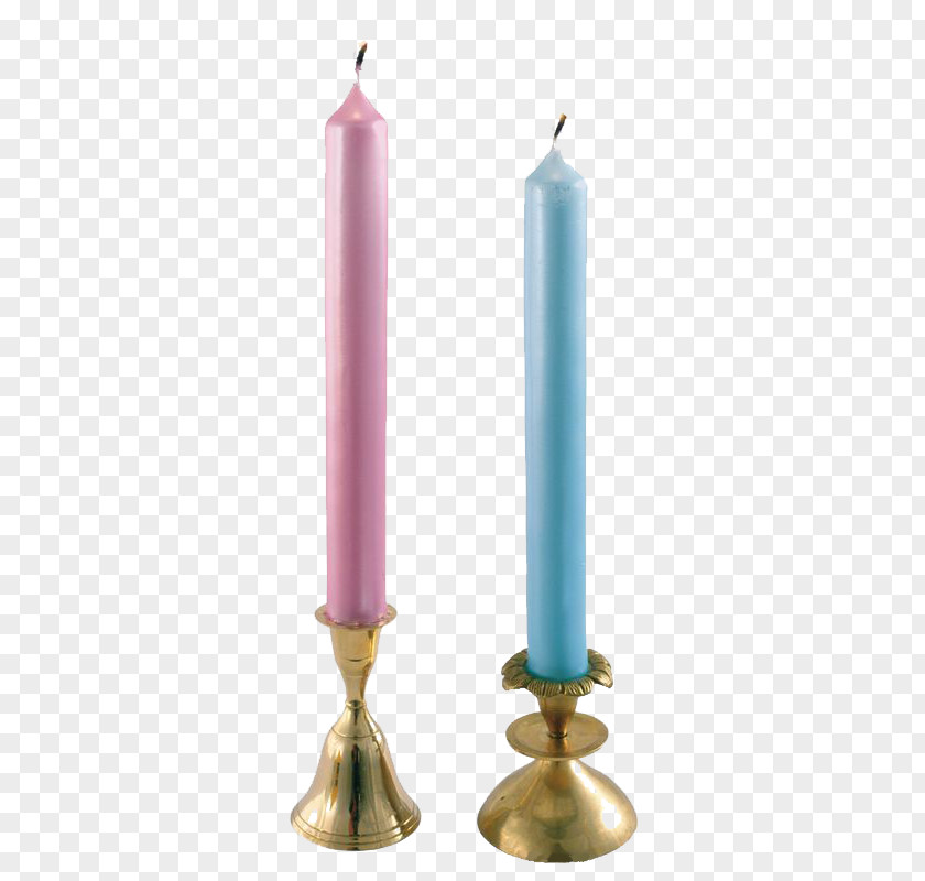 Pink Blue Circle Creative Candlestick Candle Clip Art PNG