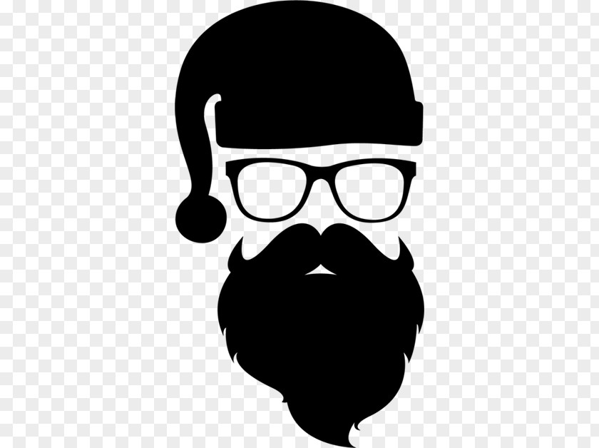 Santa Claus Silhouette Hipster Clip Art PNG