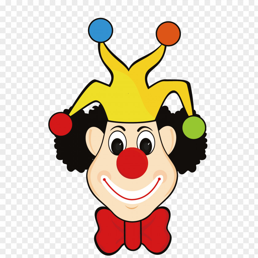 Wearing A Hat Of The Clown Illustrator April Fools Day Circus Illustration PNG