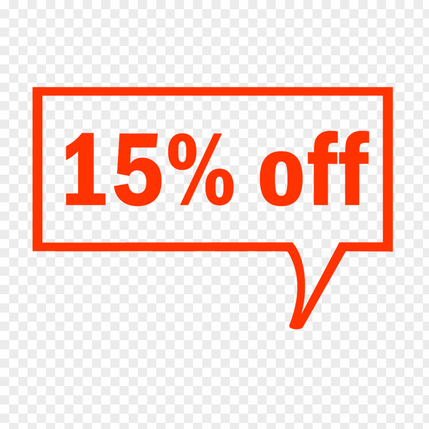 15% Off Tag. PNG