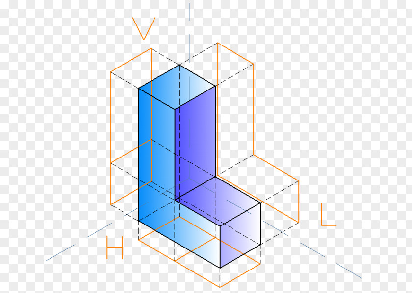 3d Isometric Projection Orthographic Drawing Three-dimensional Space PNG